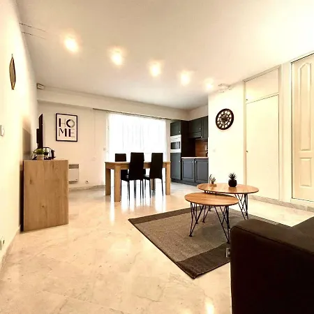 Le Victoria, Beau T2 Au Pied Des Plages, Piscine, Sauna Appartement