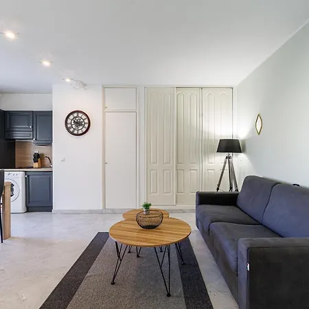 Le Victoria, Beau T2 Au Pied Des Plages, Piscine, Sauna * מנטון